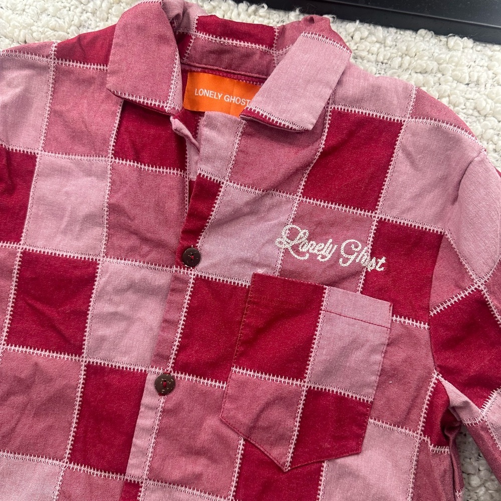 Lonely Ghost Button up shirt